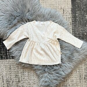 Jamie Kay Girls Hana Floral Wrap Top Size 3 Years NWT